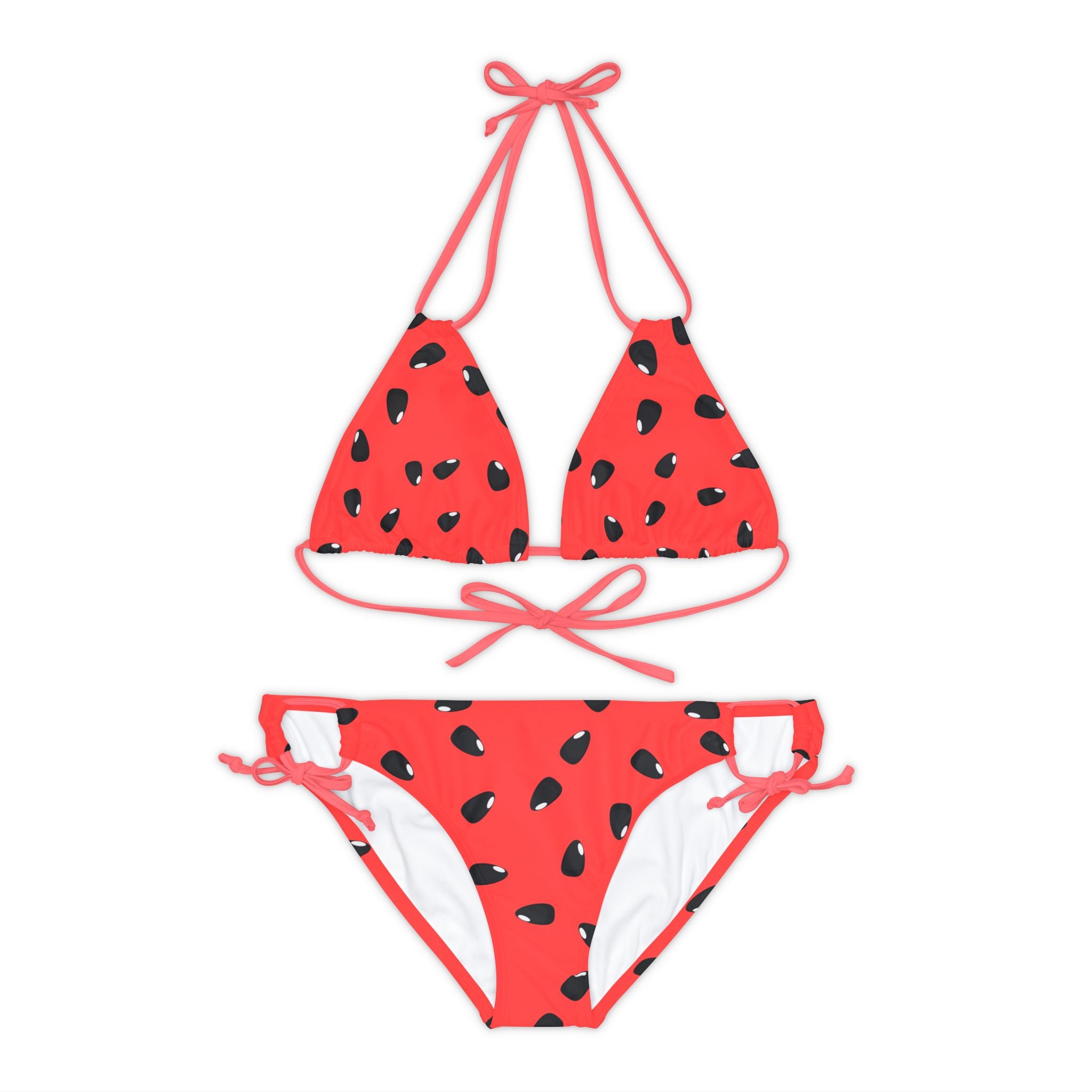 I love Melon - Strappy Bikini Set (AOP)