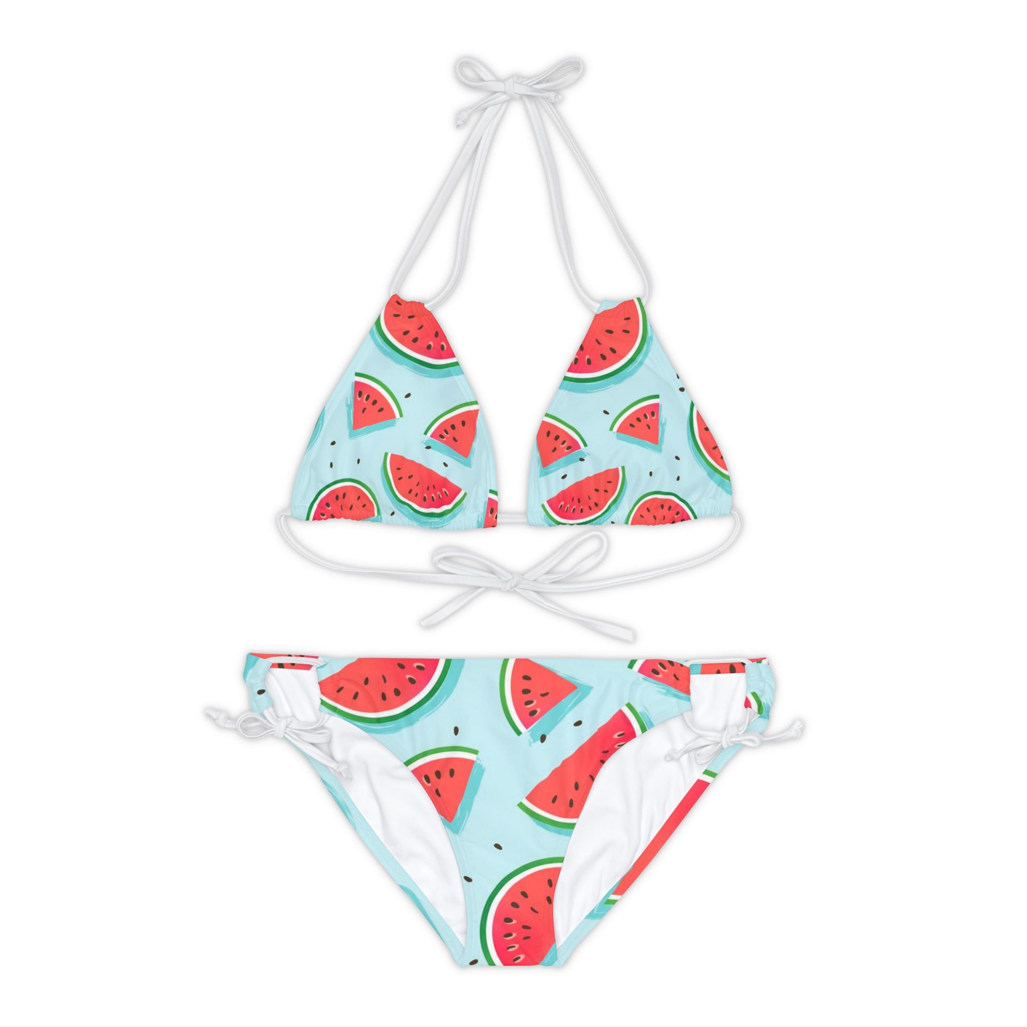 Melon Fantasy - Strappy Bikini Set (AOP)