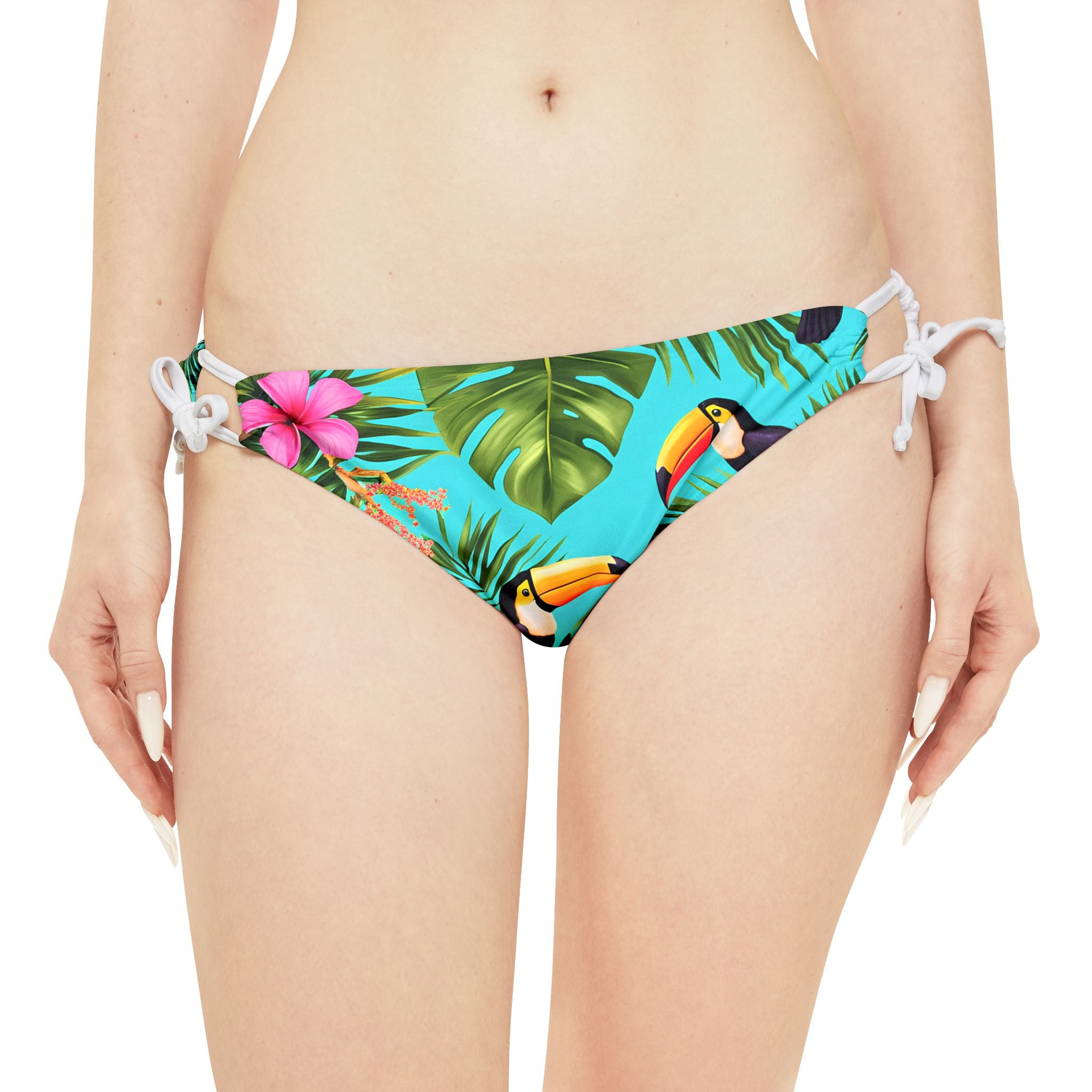 Tropical Island - Strappy Bikini Set (AOP)